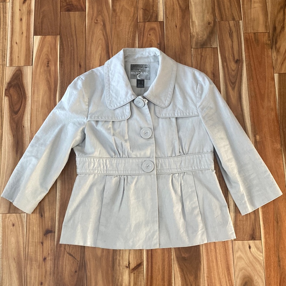 Mac & Jac Gray Blazer
